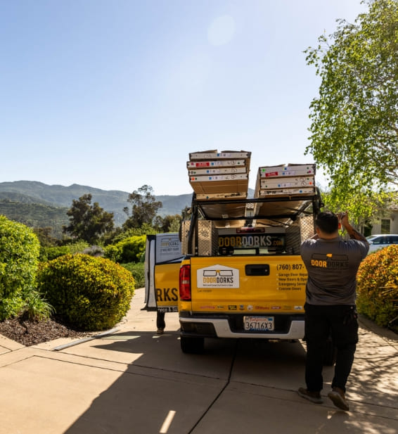 new construction garage door installation services